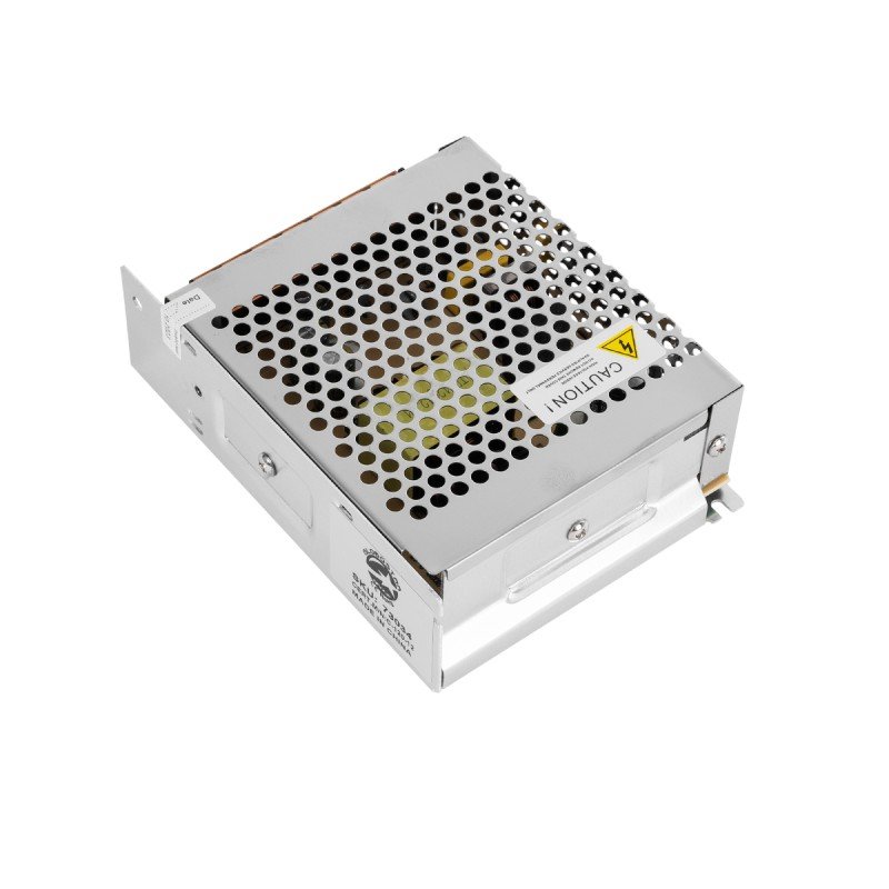 GLOBOSTAR® LUMIVOLT 73034 Τροφοδοτικό/Μετασχηματιστής PELV 120W 10A DC 12V IP20 - AC 220-240V σε DC 12V / Ρυθμιζόμενo από DC 10.8V έως DC 13.2V - Μ13 x Π10 x Υ4cm - 3 Χρόνια Εγγύηση