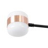 GLOBOSTAR® ORNATE 01553 Μοντέρνο Φωτιστικό Οροφής LED 104W 8320lm 360° AC 220-240V IP20 Φυσικό Λευκό 4500K - Lumileds SMD Chip - Μαύρο & Χάλκινο - Μ65 x Π65 x Υ70cm - 2 Χρόνια Εγγύηση