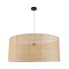 GLOBOSTAR® YOTTO 01823 Boho Κρεμαστό Φωτιστικό Οροφής με Ντουί 3 x E27 AC 220-240V IP20 - Μπεζ - Μ90 x Π90 x Υ40cm