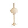 GLOBOSTAR® ALADDIN 02051 Boho Επιδαπέδιο Φωτιστικό με Ντουί 1 x E27 AC 220-240V IP20 - Μπεζ - Μ40 x Π40 x Υ150cm