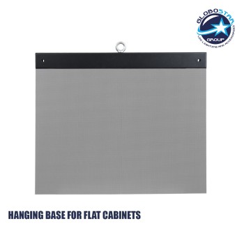 GLOBOSTAR® HANGING 41033 Σύστημα Κρέμασης για Οθόνες LED Video Wall με Διαστάσεις Καμπίνας 64x48cm με Fast Clip Συνδέσμους - Μ64 x Π7 x Υ7cm