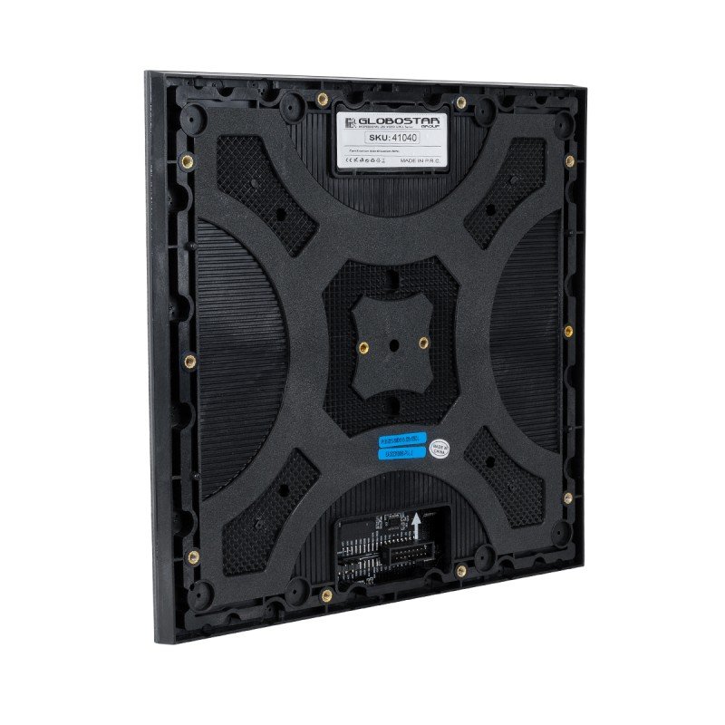 GLOBOSTAR® CRYSTALPIX 41040 Module για Οθόνες Video Wall 25x25cm 128x128px P1.95 GOB LED 40W 3840Hz 16384 Dots ≥800cd/㎡ Nits DC 5V Εσωτερικού Χώρου IP31 Full Color S1/32 14Bits - Kinglight SMD1515 - Αριστερό - Μ25 x Π1.2 x Υ25cm - 2 Χρόνια Εγγύηση