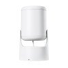 GloboStar® DETRONIC 60500 Επιφανειακό Κινούμενο Spot Downlight LED 10W 1350lm 24° AC 220-240V IP20 Φ9cm x Υ16cm - Στρόγγυλο - Λευκό - Ψυχρό Λευκό 6000K - Bridgelux COB - TÜV Certified Driver - 5 Χρόνια Εγγύηση