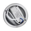 GLOBOSTAR® DETRONIC 60501 Κινούμενο Downlight Σποτ LED 10W 1300lm 24° AC 220-240V IP20 Φυσικό Λευκό 4500K - Bridgelux COB Chip & TÜV SÜD Driver - Λευκό Ματ - Μ9 x Π9 x Υ16cm - 5 Χρόνια Εγγύηση