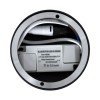 GLOBOSTAR® DETRONIC 60503 Κινούμενο Downlight Σποτ LED 10W 1350lm 24° AC 220-240V IP20 Ψυχρό Λευκό 6000K - Bridgelux COB Chip & TÜV SÜD Driver - Μαύρο Ματ - Μ9 x Π9 x Υ16cm - 5 Χρόνια Εγγύηση