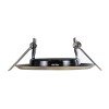 GLOBOSTAR® ORO 77813 Χωνευτή Βάση για Σποτ MR16 με Ντουί GU10/GU5.3 IP20 - Μπρούτζινο - Μ8.3 x Π8.3 x Υ3.1cm / Q6cm