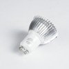 GLOBOSTAR® TRIBOO 76041 Σποτ GU10 MR16 LED 3W 280lm 45° AC 220-240V IP20 Φυσικό Λευκό 4500K Dimmable - Μ5 x Π5 x Υ5.5cm - 3 Χρόνια Εγγύηση