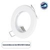 GLOBOSTAR® ORO 77807 Χωνευτή Βάση για Σποτ MR16 με Ντουί GU10/GU5.3 IP20 - Λευκό - Μ8.3 x Π8.3 x Υ3.1cm / Q6cm