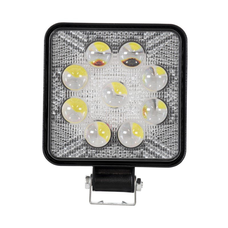 GloboStar® 85404 Vehicle Work Lights - Φώτα Εργασίας για Οχήματα LED 27W DC 10-30V Αδιάβροχο IP67 Ψυχρό Λευκό 6000K Μ14 x Π11 x Υ2.2cm GloboStar® 85404 Vehicle Work Lights - Φώτα Εργασίας για Οχήματα LED 27W DC 10-30V Αδιάβροχο IP67 Ψυχρό Λευκό 6000K Μ14 x Π11 x Υ2.2cm