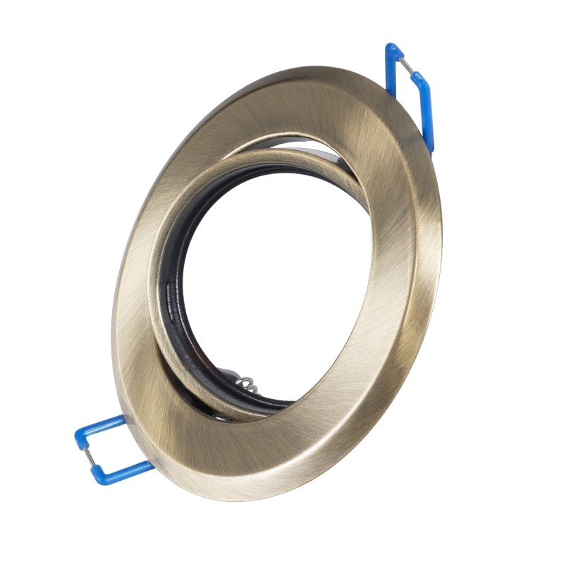 GLOBOSTAR® ORO 77820 Χωνευτή Κινούμενη Βάση για Σποτ MR16 με Ντουί GU10/GU5.3 IP20 - Μπρούτζινο - Μ9.2 x Π9.2 x Υ2.8cm / Q7.6cm GLOBOSTAR® ORO 77820 Χωνευτή Κινούμενη Βάση για Σποτ MR16 με Ντουί GU10/GU5.3 IP20 - Μπρούτζινο - Μ9.2 x Π9.2 x Υ2.8cm / Q7.6cm