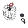 GLOBOSTAR® PARROT 01099 Μοντέρνο Κρεμαστό Φωτιστικό Οροφής με Ντουί 1 x E27 AC 220-240V IP20 - Μαύρο - Μ28 x Π28 x Υ30cm
