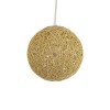 GLOBOSTAR® OCEANA 01200 Boho Κρεμαστό Φωτιστικό Οροφής με Ντουί 1 x E27 AC 220-240V IP20 - Μπεζ - Μ20 x Π20 x Υ20cm