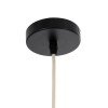 GLOBOSTAR® OCEANA 01200 Boho Κρεμαστό Φωτιστικό Οροφής με Ντουί 1 x E27 AC 220-240V IP20 - Μπεζ - Μ20 x Π20 x Υ20cm