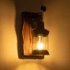GLOBOSTAR® BRASRA 01204 Vintage Φωτιστικό Τοίχου - Απλίκα με Ντουί 1 x E27 AC 220-240V IP20 - Καφέ & Μαύρο - Μ15 x Π20 x Υ30cm GLOBOSTAR® BRASRA 01204 Vintage Φωτιστικό Τοίχου - Απλίκα με Ντουί 1 x E27 AC 220-240V IP20 - Καφέ & Μαύρο - Μ15 x Π20 x Υ30cm