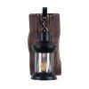 GLOBOSTAR® BRASRA 01204 Vintage Φωτιστικό Τοίχου - Απλίκα με Ντουί 1 x E27 AC 220-240V IP20 - Καφέ & Μαύρο - Μ15 x Π20 x Υ30cm GLOBOSTAR® BRASRA 01204 Vintage Φωτιστικό Τοίχου - Απλίκα με Ντουί 1 x E27 AC 220-240V IP20 - Καφέ & Μαύρο - Μ15 x Π20 x Υ30cm