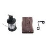 GLOBOSTAR® BRASRA 01204 Vintage Φωτιστικό Τοίχου - Απλίκα με Ντουί 1 x E27 AC 220-240V IP20 - Καφέ & Μαύρο - Μ15 x Π20 x Υ30cm GLOBOSTAR® BRASRA 01204 Vintage Φωτιστικό Τοίχου - Απλίκα με Ντουί 1 x E27 AC 220-240V IP20 - Καφέ & Μαύρο - Μ15 x Π20 x Υ30cm
