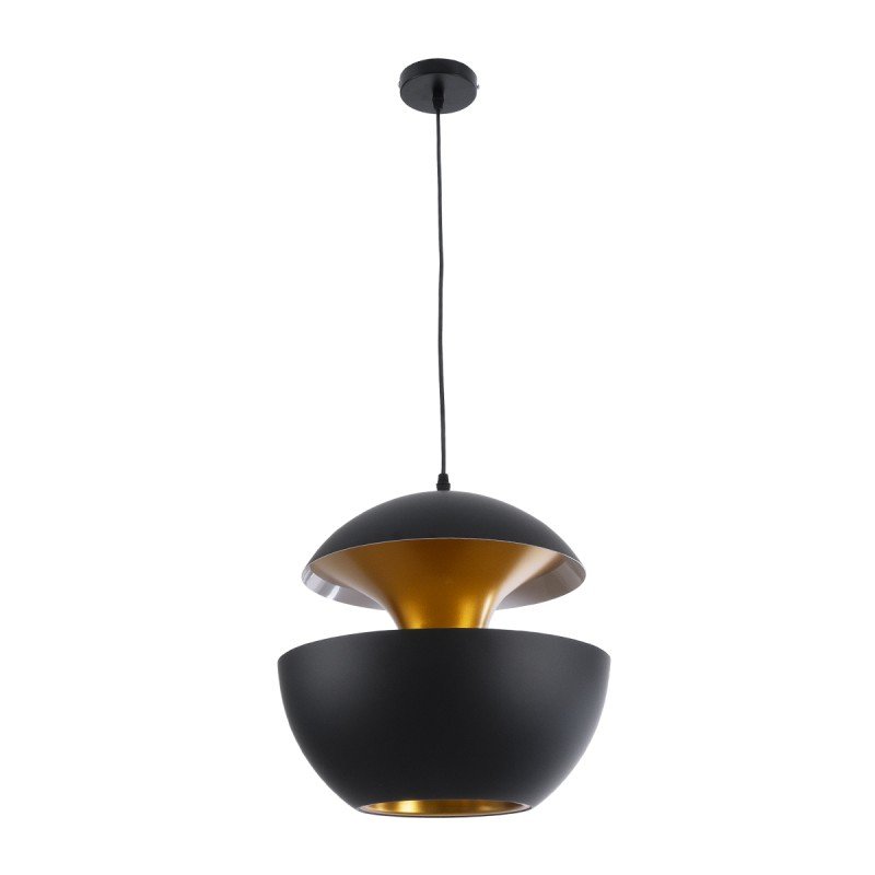 GLOBOSTAR® SEVILLE 01269 Μοντέρνο Κρεμαστό Φωτιστικό Οροφής με Ντουί 1 x E27 AC 220-240V IP20 - Μαύρο & Χρυσό - Μ35 x Π35 x Υ35cm GLOBOSTAR® SEVILLE 01269 Μοντέρνο Κρεμαστό Φωτιστικό Οροφής με Ντουί 1 x E27 AC 220-240V IP20 - Μαύρο & Χρυσό - Μ35 x Π35 x Υ35cm