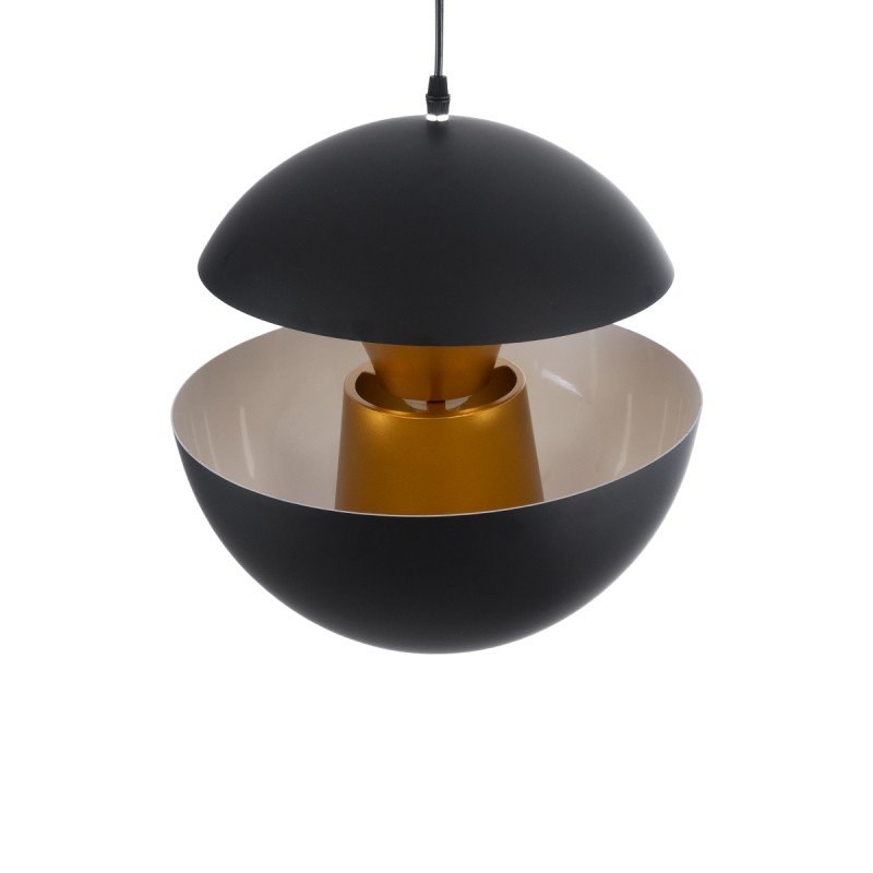 GLOBOSTAR® SEVILLE 01269 Μοντέρνο Κρεμαστό Φωτιστικό Οροφής με Ντουί 1 x E27 AC 220-240V IP20 - Μαύρο & Χρυσό - Μ35 x Π35 x Υ35cm GLOBOSTAR® SEVILLE 01269 Μοντέρνο Κρεμαστό Φωτιστικό Οροφής με Ντουί 1 x E27 AC 220-240V IP20 - Μαύρο & Χρυσό - Μ35 x Π35 x Υ35cm