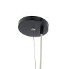 GLOBOSTAR® KENTUCKY 01883 Vintage Κρεμαστό Φωτιστικό Οροφής με Ντουί 1 x E27 AC 220-240V IP20 - Λευκό - Μ60 x Π60 x Υ90cm
