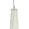GLOBOSTAR® KENTUCKY 01883 Vintage Κρεμαστό Φωτιστικό Οροφής με Ντουί 1 x E27 AC 220-240V IP20 - Λευκό - Μ60 x Π60 x Υ90cm