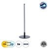 GLOBOSTAR® DALUMA 60467 Μοντέρνο Επιτραπέζιο Φωτιστικό LED 8W 880lm 200° AC 220-240V IP20 Ρυθμιζόμενο Λευκό CCT με On/Off 2700K/4500K/6000K - Lumileds SMD Chip - Μαύρο - Μ15 x Π15 x Υ46cm - 3 Χρόνια Εγγύηση