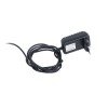 GLOBOSTAR® DALUMA 60467 Μοντέρνο Επιτραπέζιο Φωτιστικό LED 8W 880lm 200° AC 220-240V IP20 Ρυθμιζόμενο Λευκό CCT με On/Off 2700K/4500K/6000K - Lumileds SMD Chip - Μαύρο - Μ15 x Π15 x Υ46cm - 3 Χρόνια Εγγύηση