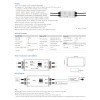 GloboStar® 73143 DS-WP SKYDANCE DC RF 2.4Ghz DMX512 to SPI Decoder DC 5-24V - Αδιάβροχο IP65 Μ17 x Π8 x Υ4cm - 5 Χρόνια Εγγύηση