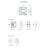 GloboStar® 73160 T12 SKYDANCE Ασύρματο DMX512 Επιτοίχιο Χειριστήριο RF 2.4Ghz 4 Group για όλα τα SKYDANCE DMX512 Controller AC 100-240V Max 0.1A - IP20 Μ8.5 x Π8.5 x Υ3.5cm - 5 Χρόνια Εγγύηση GloboStar® 73160 T12 SKYDANCE Ασύρματο DMX512 Επιτοίχιο Χειριστήριο RF 2.4Ghz 4 Group για όλα τα SKYDANCE DMX512 Controller AC 100-240V Max 0.1A - IP20 Μ8.5 x Π8.5 x Υ3.5cm - 5 Χρόνια Εγγύηση