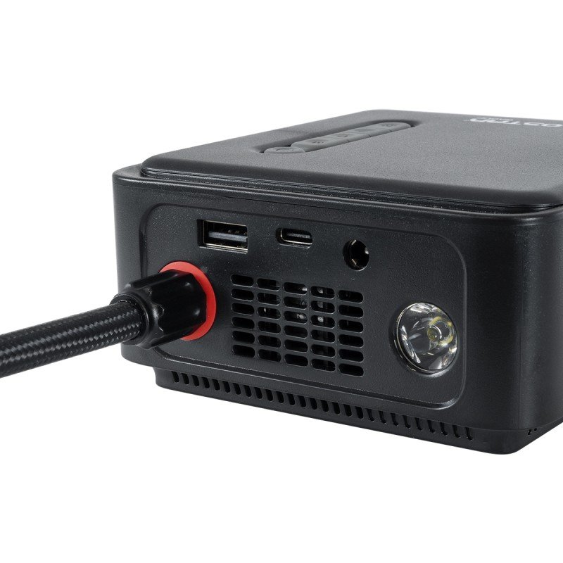 GloboStar® 81490 Φορητή Επαναφορτιζόμενη Ψηφιακή Τρόμπα - Κομπρέσορας Αέρος Αυτοκινήτου & Μοτοσυκλέτας - με Οθόνη LCD & Ενσωματωμένη Επαναφορτιζόμενη Μπαταρία Λιθίου 7800 mAh - Πίεση Αέρος Max 150 PSI - 5 Προγράμματα - Φακό LED - Power Bank με έξο
