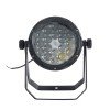 GLOBOSTAR® FLOODKARA 90819 Προβολέας Σποτ Wall Washer με Αντιθαμβωτική Γρίλια LED 54W 6210lm 5° DC 24V Αδιάβροχο IP67 Ultra Θερμό Λευκό 2200K Dimmable - CREE XPE Chip - Γκρι Ανθρακί - Μ28 x Π32 x H27cm - 3 Χρόνια Εγγύηση