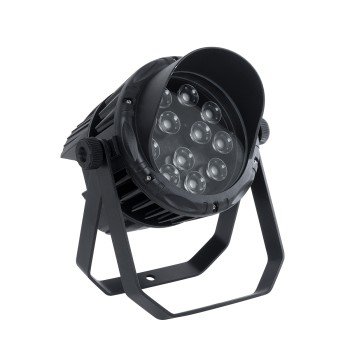GLOBOSTAR® FLOODKARA 90820 Προβολέας Σποτ Wall Washer με Αντιθαμβωτική Γρίλια LED 54W 5940lm 5° DC 24V Αδιάβροχο IP67 Πολύχρωμο RGBW Dimmable DMX512 - CREE XPE Chip - Γκρι Ανθρακί - Μ28 x Π32 x H27cm - 3 Χρόνια Εγγύηση