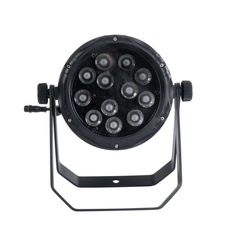 GLOBOSTAR® FLOODKARA 90820 Προβολέας Σποτ Wall Washer με Αντιθαμβωτική Γρίλια LED 54W 5940lm 5° DC 24V Αδιάβροχο IP67 Πολύχρωμο RGBW Dimmable DMX512 - CREE XPE Chip - Γκρι Ανθρακί - Μ28 x Π32 x H27cm - 3 Χρόνια Εγγύηση