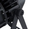 GLOBOSTAR® FLOODKARA 90820 Προβολέας Σποτ Wall Washer με Αντιθαμβωτική Γρίλια LED 54W 5940lm 5° DC 24V Αδιάβροχο IP67 Πολύχρωμο RGBW Dimmable DMX512 - CREE XPE Chip - Γκρι Ανθρακί - Μ28 x Π32 x H27cm - 3 Χρόνια Εγγύηση