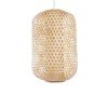 GLOBOSTAR® MAURITIUS 00901 Boho Κρεμαστό Φωτιστικό Οροφής με Ντουί 1 x E27 AC 220-240V IP20 - Μπεζ - Μ40 x Π40 x Υ60cm