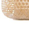 GLOBOSTAR® MAURITIUS 00901 Boho Κρεμαστό Φωτιστικό Οροφής με Ντουί 1 x E27 AC 220-240V IP20 - Μπεζ - Μ40 x Π40 x Υ60cm