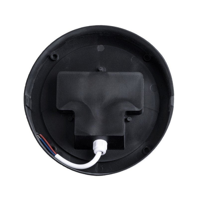GLOBOSTAR® APEX 60766 Μοντέρνο Φωτιστικό Τοίχου - Απλίκα LED 10W 1050lm 120° AC 220-240V Αδιάβροχο IP65 Φυσικό Λευκό 4500K - Bridgelux SMD Chip - Λευκό Ματ - Μ17 x Π17 x Υ9cm - 3 Χρόνια Εγγύηση