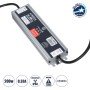 GLOBOSTAR® LUMISPLASH 60965 Τροφοδοτικό/Μετασχηματιστής Class II SELV 200W 8.33A DC 24V Αδιάβροχο IP68 - AC 220-240V σε DC 24V - Μ21.5 x Π5.5 x Υ2.5cm - 3 Χρόνια Εγγύηση