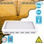 GloboStar® 85953 Grow Light Hydro Full Spectrum LED Φωτιστικό Ανάπτυξης Φυτών Υδροπονικού Θερμοκηπίου SMD 2835 160W 160° AC230V IP54 Εσωτερικού Χώρου για Κάλυψη Επιφάνειας 3m x 3m Πλήρους Φάσματος Φωτισμού