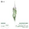 GloboStar® Artificial Garden ASPARAGUS HANGING PLANT 20619 Τεχνητό Διακοσμητικό Κρεμαστό Φυτό Σπαράγγι Υ110cm