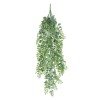 GloboStar® Artificial Garden HANGING FERN BRANCH  20831 Τεχνητό Διακοσμητικό Κρεμαστό κλαδί Φτέρης Μ30 x Π10 x Υ85cm