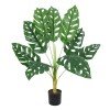 GloboStar® Artificial Garden MONSTERA PLANT 20937 - Διακοσμητικό Φυτό Μονστέρα Φ90 x Υ90cm