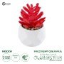 GloboStar® Artificial Garden SUCCULENT CRASSULA 20985 Διακοσμητικό Φυτό Παχύφυτο Κράσουλα Υ10cm