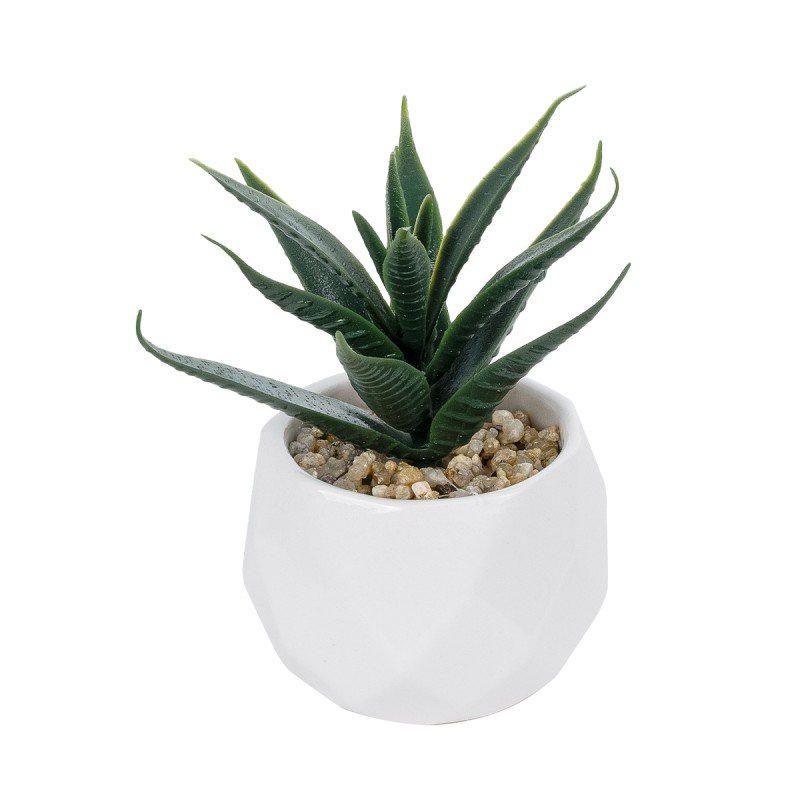 GloboStar® Artificial Garden SUCCULENT ALOE POTTED PLANT 20992 Διακοσμητικό Φυτό Αλόη Φ8 x Υ12cm GloboStar® Artificial Garden SUCCULENT ALOE POTTED PLANT 20992 Διακοσμητικό Φυτό Αλόη Φ8 x Υ12cm