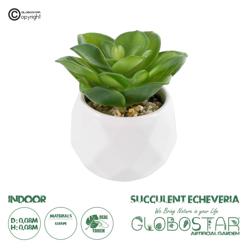 GloboStar® Artificial Garden SUCCULENT ECHEVERIA 21003 Διακοσμητικό Φυτό Παχύφυτο Εχεβέρια Υ8cm GloboStar® Artificial Garden SUCCULENT ECHEVERIA 21003 Διακοσμητικό Φυτό Παχύφυτο Εχεβέρια Υ8cm