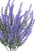 GloboStar® Artificial Garden  LAVENDER BRANCH 21062 Διακοσμητικό Κλαδί Λεβάντας σετ 2 τεμάχια Φ15 x Υ30cm