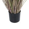 GloboStar® Artificial Garden BEIGE LAGURU 21100 Διακοσμητικό Φυτό Μπεζ Λαγοουρά Υ70cm