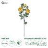 GloboStar® Artificial Garden YELLOW CLIMBING ROSE BRANCH 21186 Τεχνητό Διακοσμητικό Κλαδί Τριαντάφυλλο Κίτρινο Y70cm GloboStar® Artificial Garden YELLOW CLIMBING ROSE BRANCH 21186 Τεχνητό Διακοσμητικό Κλαδί Τριαντάφυλλο Κίτρινο Y70cm