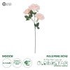 GloboStar® Artificial Garden PALE PINK CLIMBING ROSE BRANCH 21195 Τεχνητό Διακοσμητικό Κλαδί Τριαντάφυλλο απαλό Ροζ Y66cm
