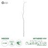 GloboStar® Artificial Garden REAL DRIED WITHERED VINE STEM 21220 Τεχνητό Διακοσμητικό Κλαδί Αμπελιού Y120cm