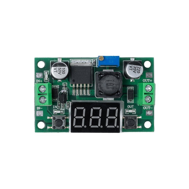 GLOBOSTAR® CONVERTER 73111 Ρυθμιστής Τάσης με Είσοδο από DC 4V έως DC 40V & Έξοδο από DC 1.3V έως DC 37V 1 x 3A Max IP20 - Μ5.5 x Π3.5 x Υ1.2cm - 2 Χρόνια Εγγύηση